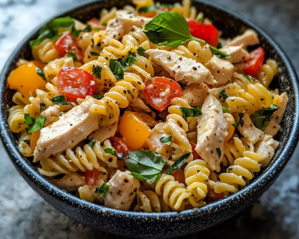 Summer Meals: Easy Chicken Pasta Salad for Hot Days