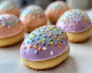 Easter Egg Sugar Cookies