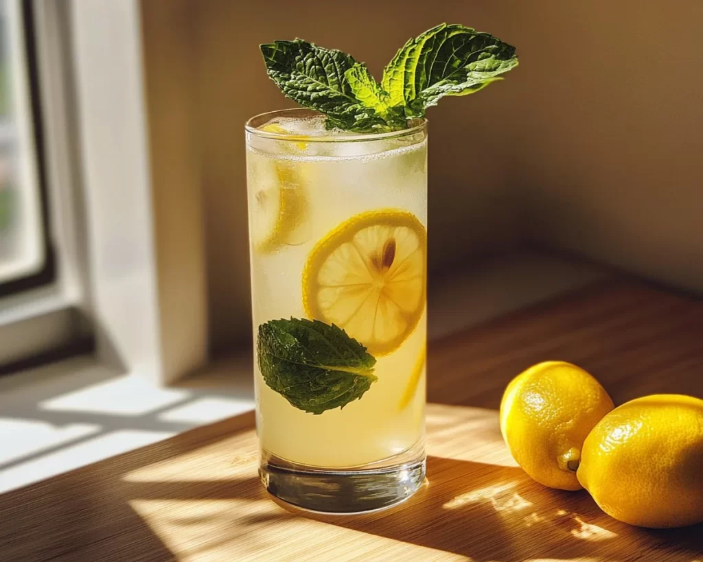 Soda Drinks Recipes: Lemon Soda Mocktail (Simple + Fresh)