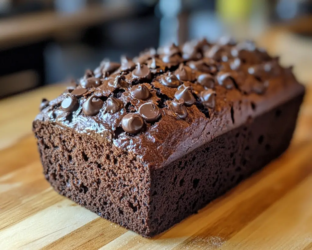 Quick Homemade Chocolate Bread | Easy Chocolate Loaf Recipe