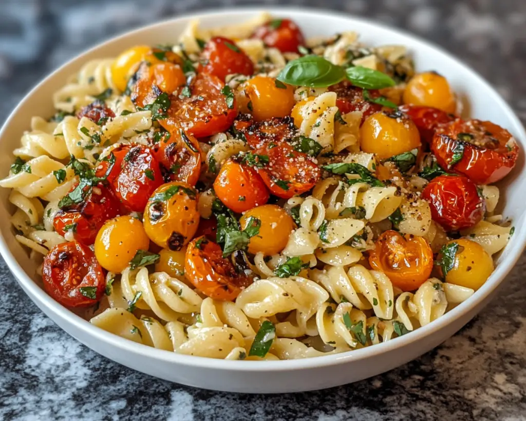 Pasta Salad with Roasted Tomatoes