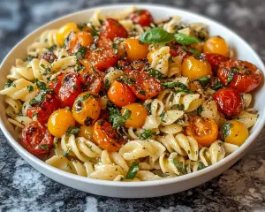 Pasta Salad with Roasted Tomatoes