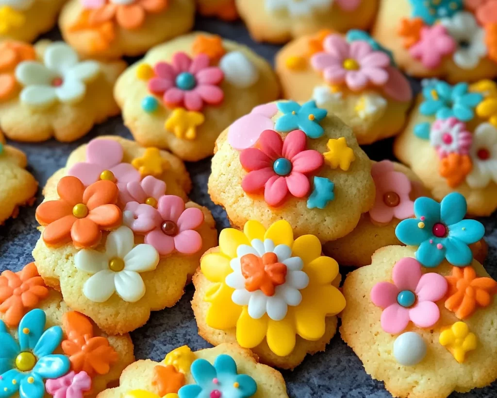 Spring Cookies: Soft Vanilla Spring Cookies
