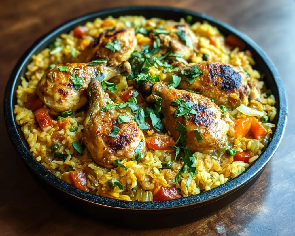 Flavorful One-Pot Chicken & Rice Recipe