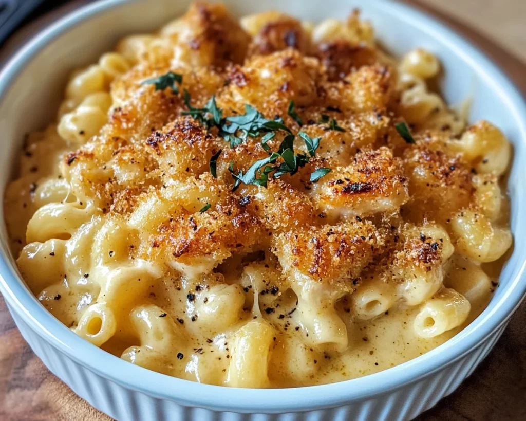 Flavorful Honey Pepper Chicken Mac & Cheese