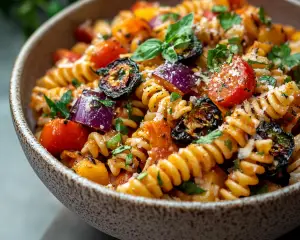 Pasta Salad with Roasted Vegetables