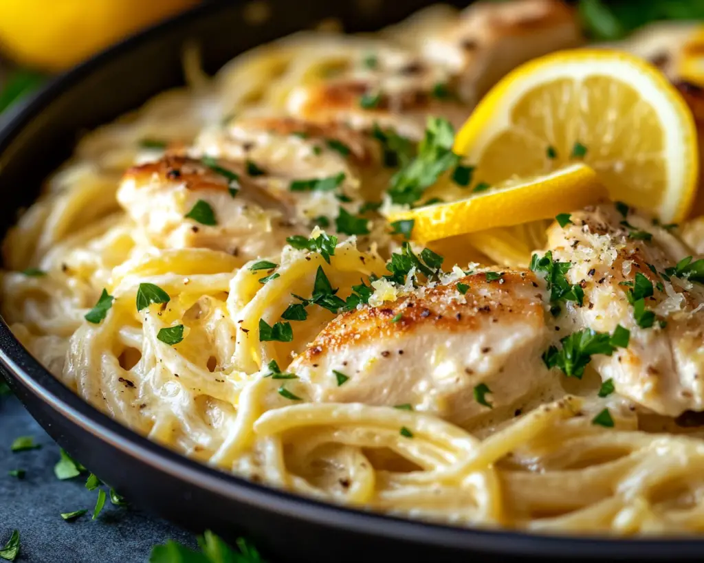 Creamy Lemon Chicken Pasta