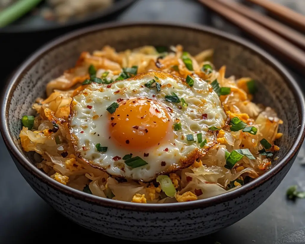 What Makes This Cabbage Egg Stir Fry So Delightful?