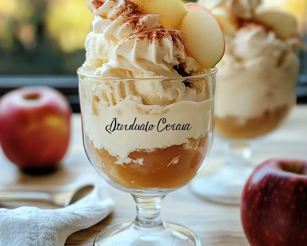 Delicious Apple Cider Float Ice Cream Recipe