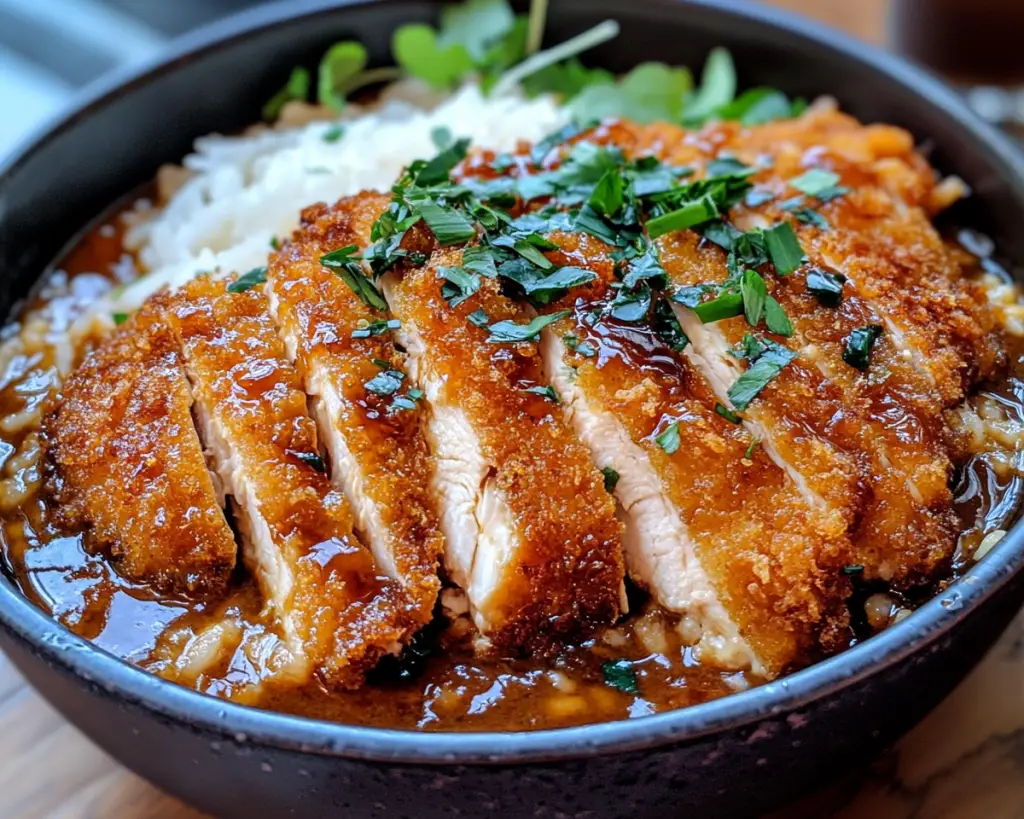 Miso Honey Chicken Katsu Curry (Japanese Comfort Food)