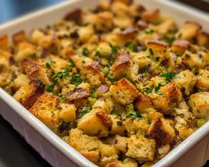 The Best Vegan Stuffing (Easy Holiday Side Dish)