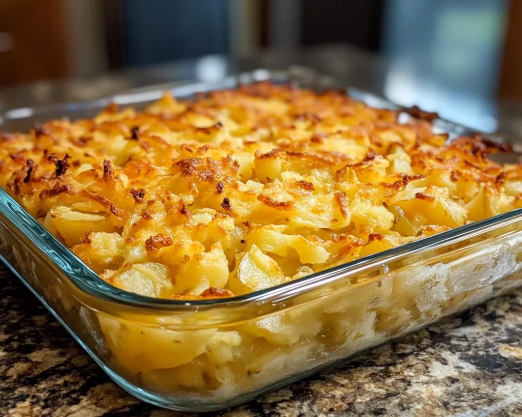 Funeral Potatoes with Hashbrowns (Crowd Favorite Side)
