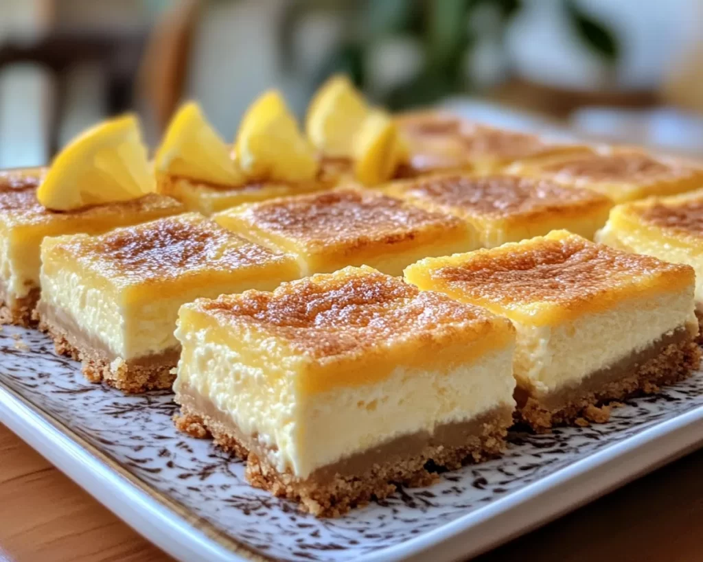 Mother’s Day Lemon Cheesecake Bars
