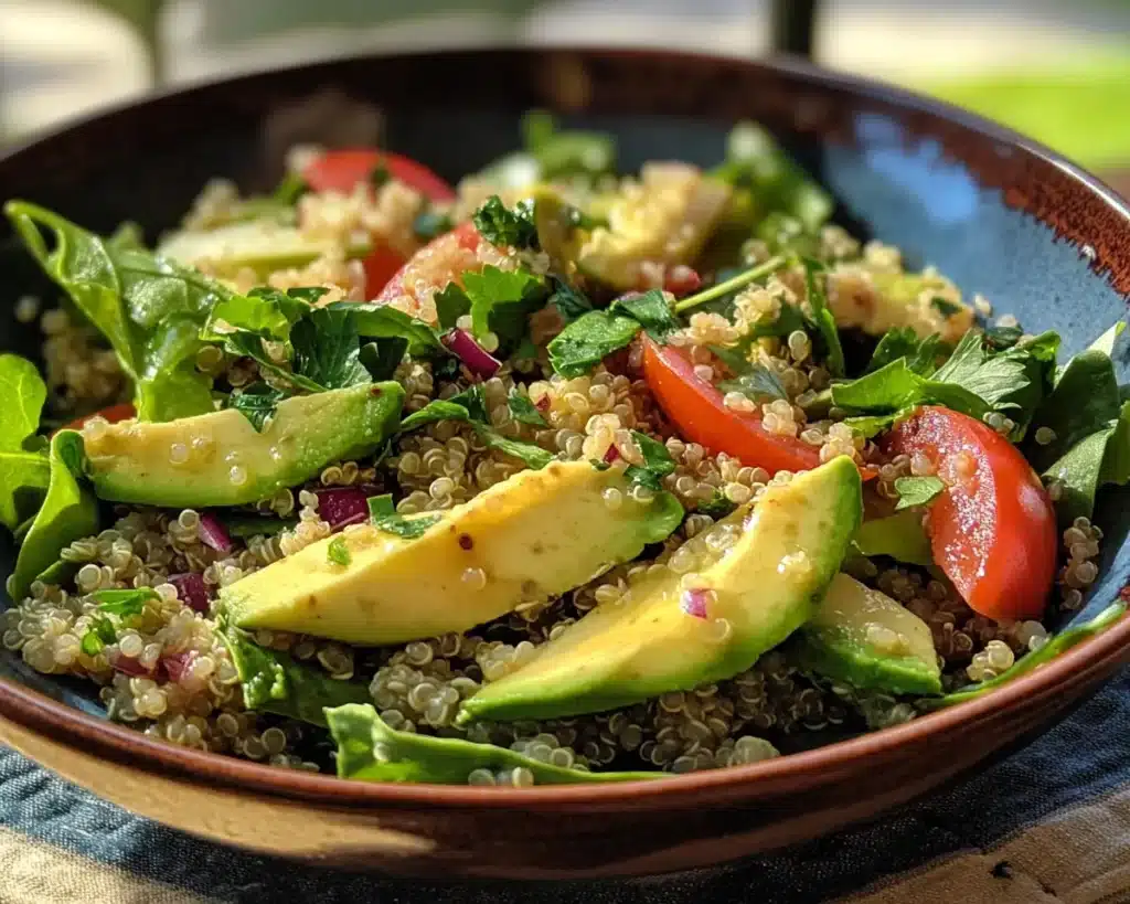 Spring Salad: Quinoa Spring Salad with Lemon Dressing