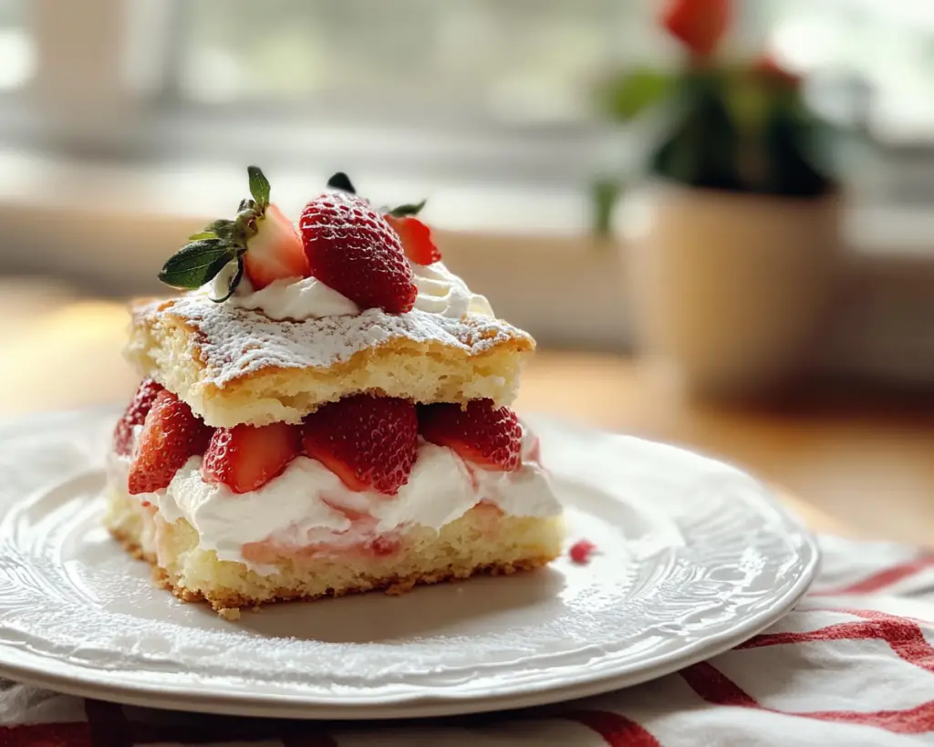 Easy Strawberry Shortcake Dessert