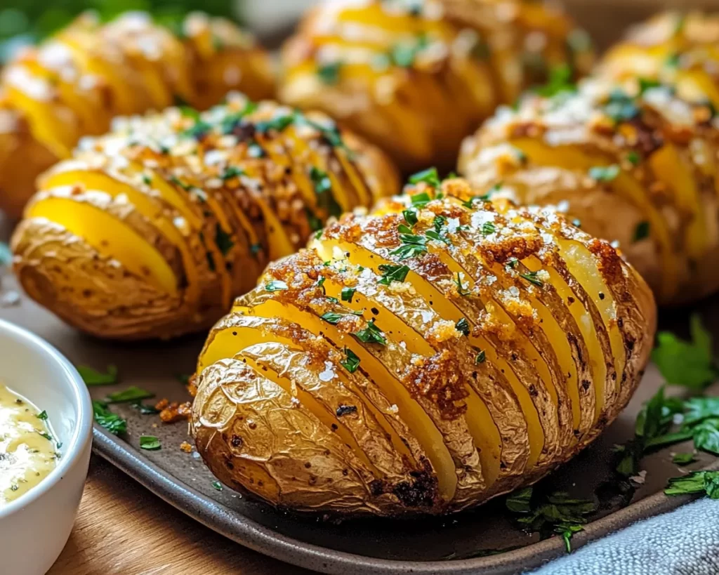 These Crispy Hasselback Potatoes Are Pure Perfection!
