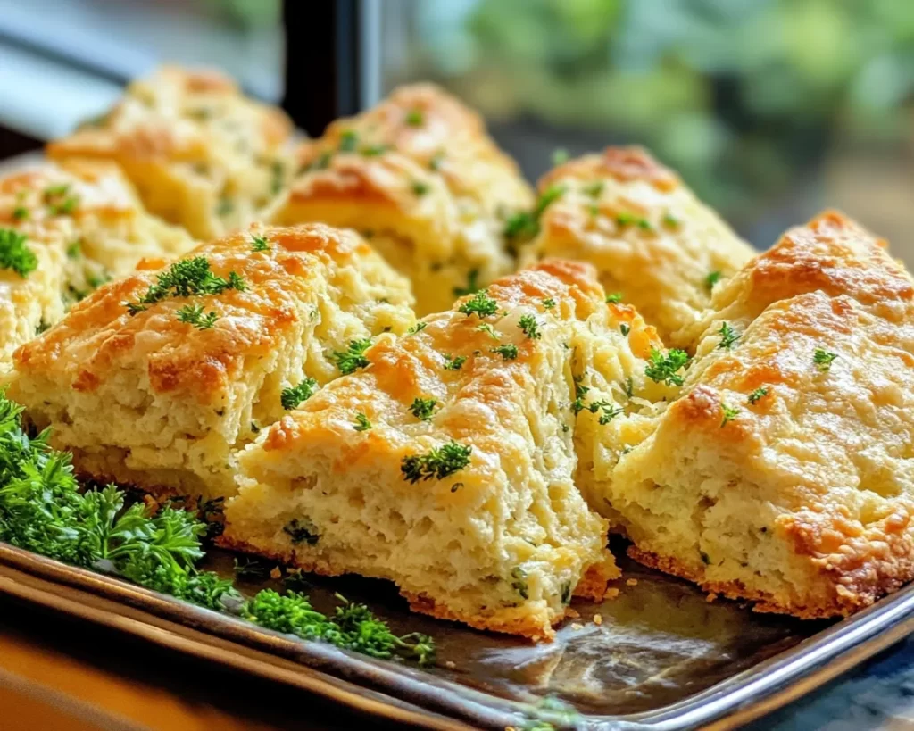 St Patrick’s Day Irish Cheddar and Herb Scones