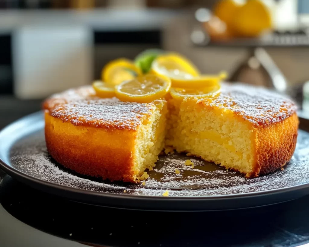 Spring Dinner Party Lemon Olive Oil Cake