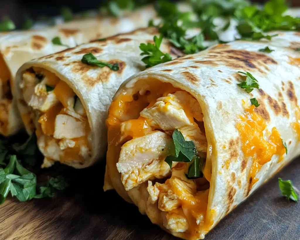 What Makes These Cheesy Chicken Wraps Taste So Good?