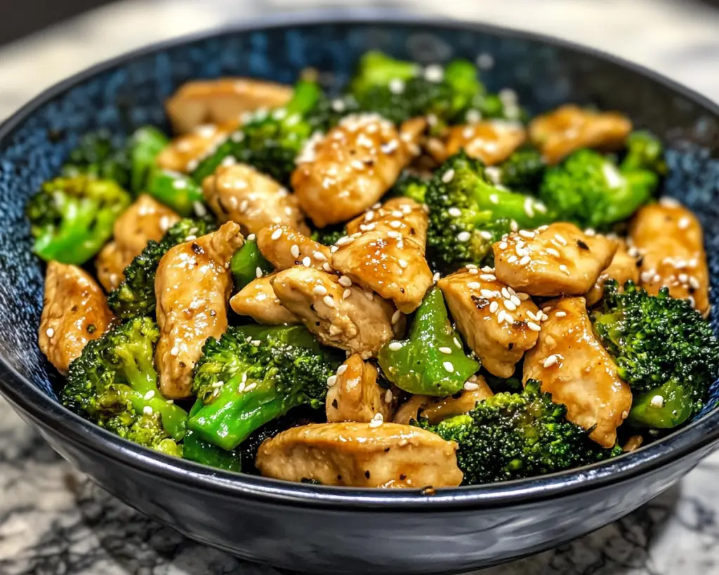 Healthy Chicken Stir Fry with Broccoli