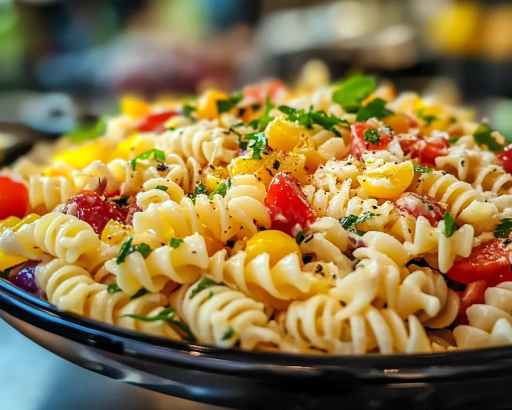 Summer Side Dishes: Lemon Vinegarette Pasta Salad