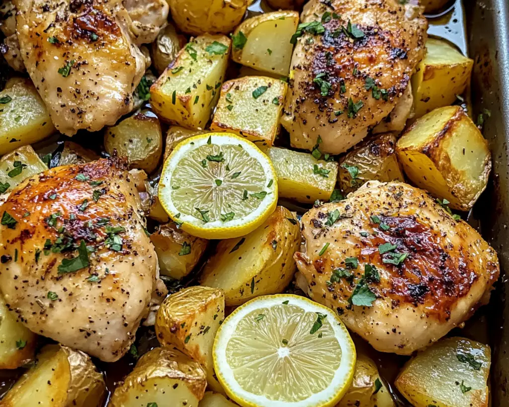 One-Pan Lemon Chicken and Potatoes