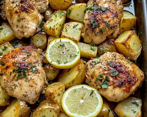 One-Pan Lemon Chicken and Potatoes