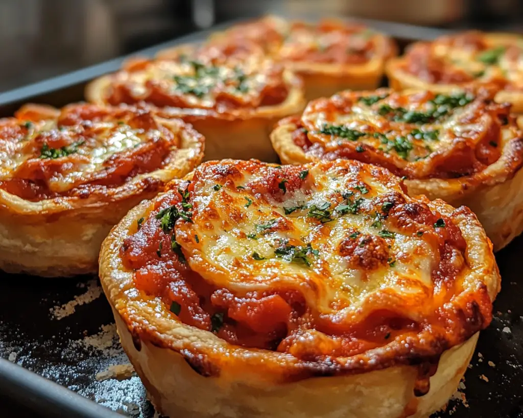 Cheesy Pizza Pot Pies (Easy Comfort Food Dinner)