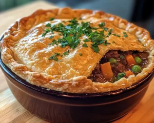 St Patrick’s Day Guinness Beef Pot Pie