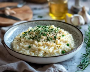 Spring Dinner Party Lemon Risotto
