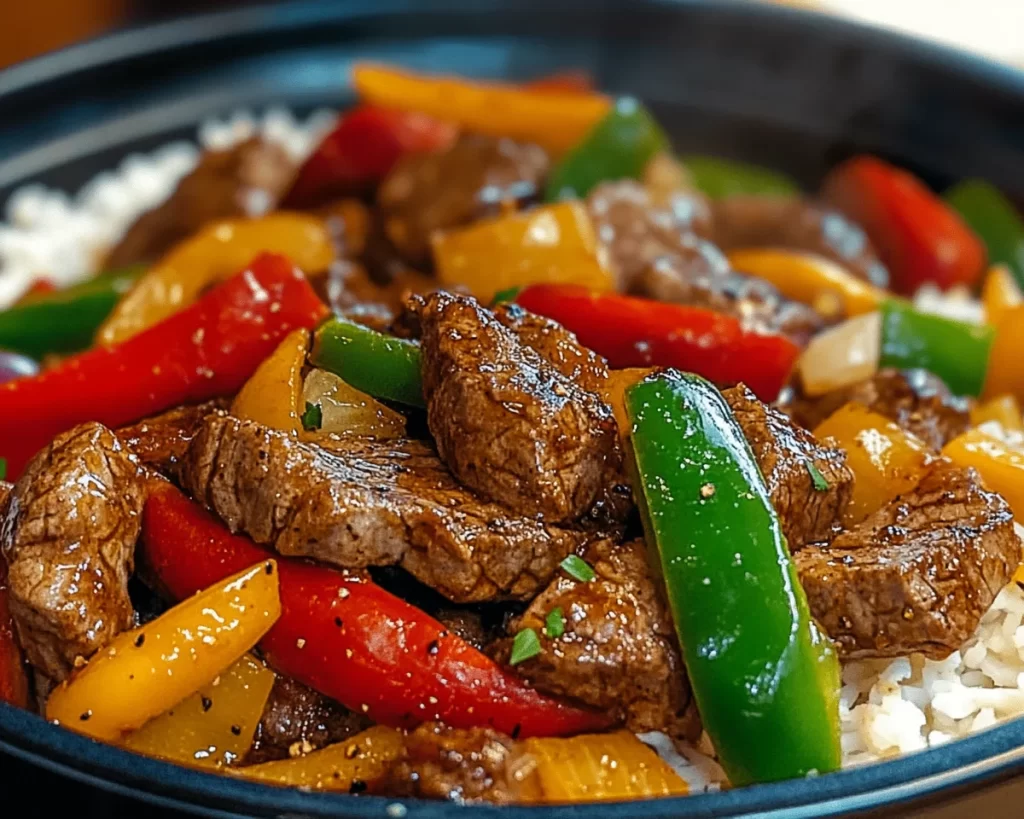 Quick & Flavorful Pepper Steak in 25 Minutes
