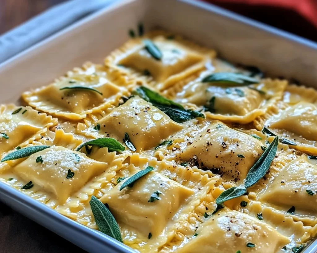 25-Minute Dreamy Creamy Tuscan Ravioli