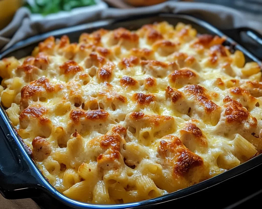 Cheesy Chicken in Blankets Pasta Bake Recipe