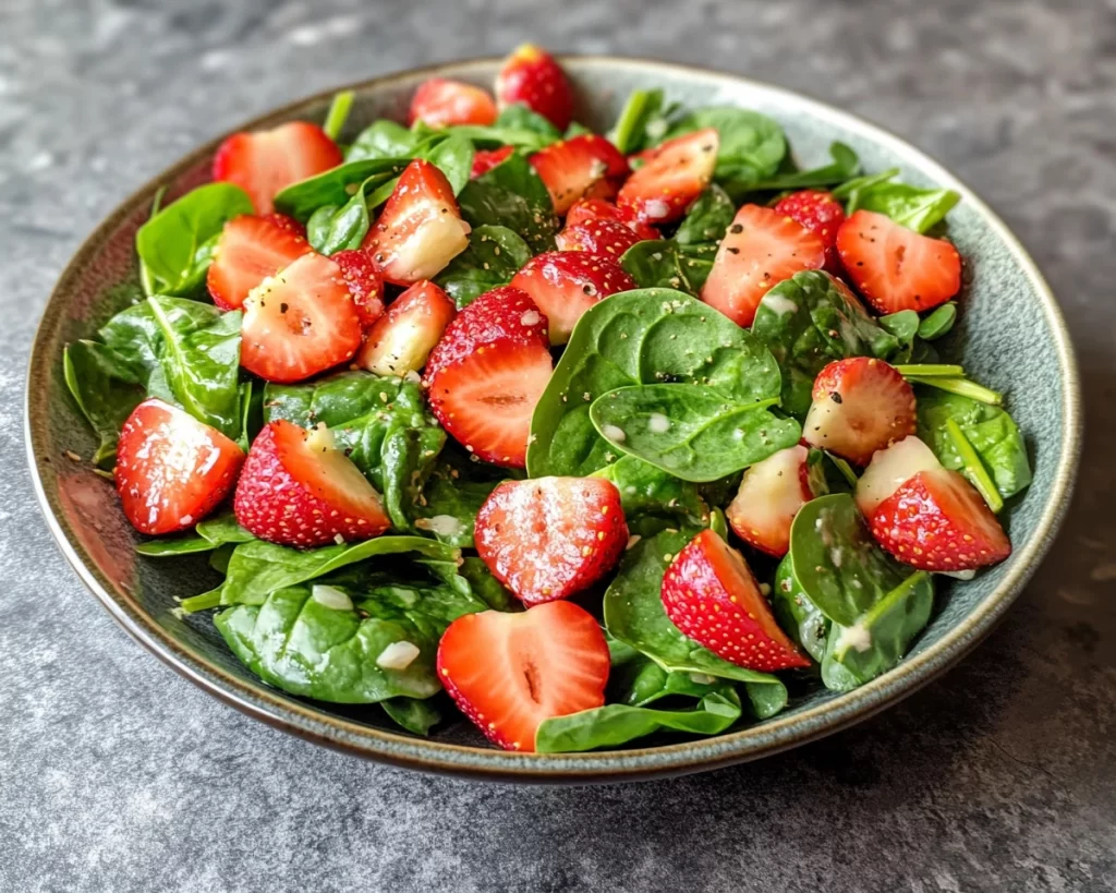 Mother’s Day Strawberry Spinach Salad