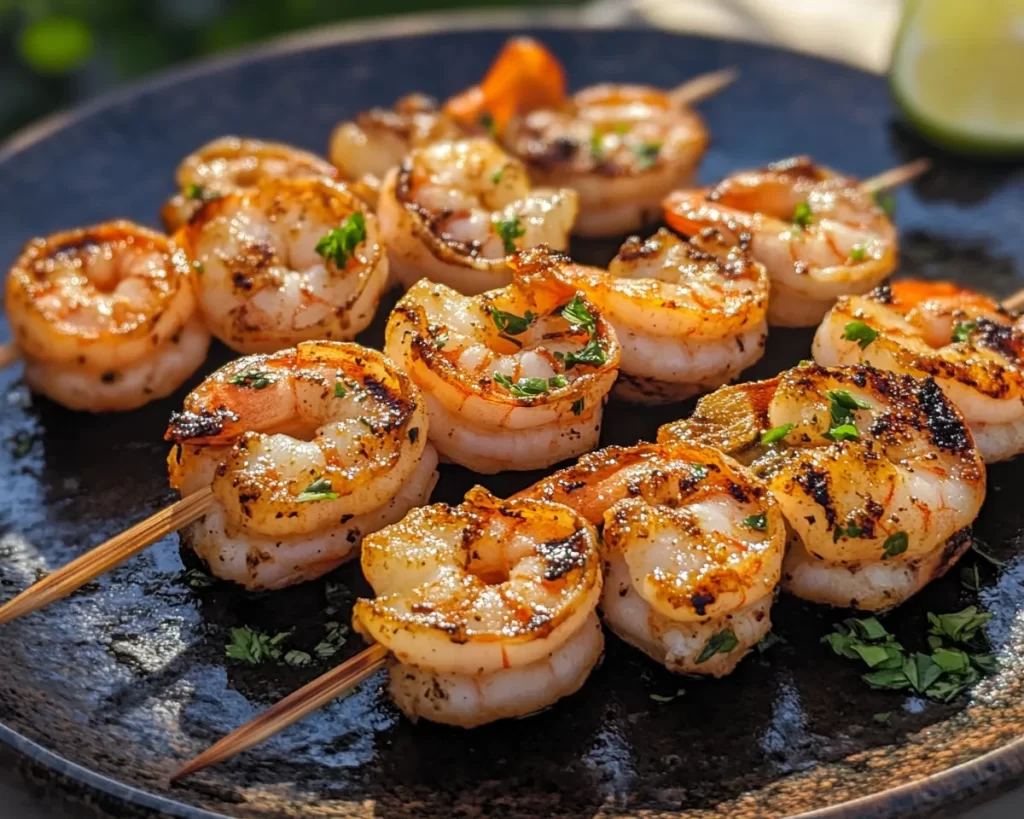 Summer Dinner Ideas: Grilled Shrimp Skewers in 10 Minutes