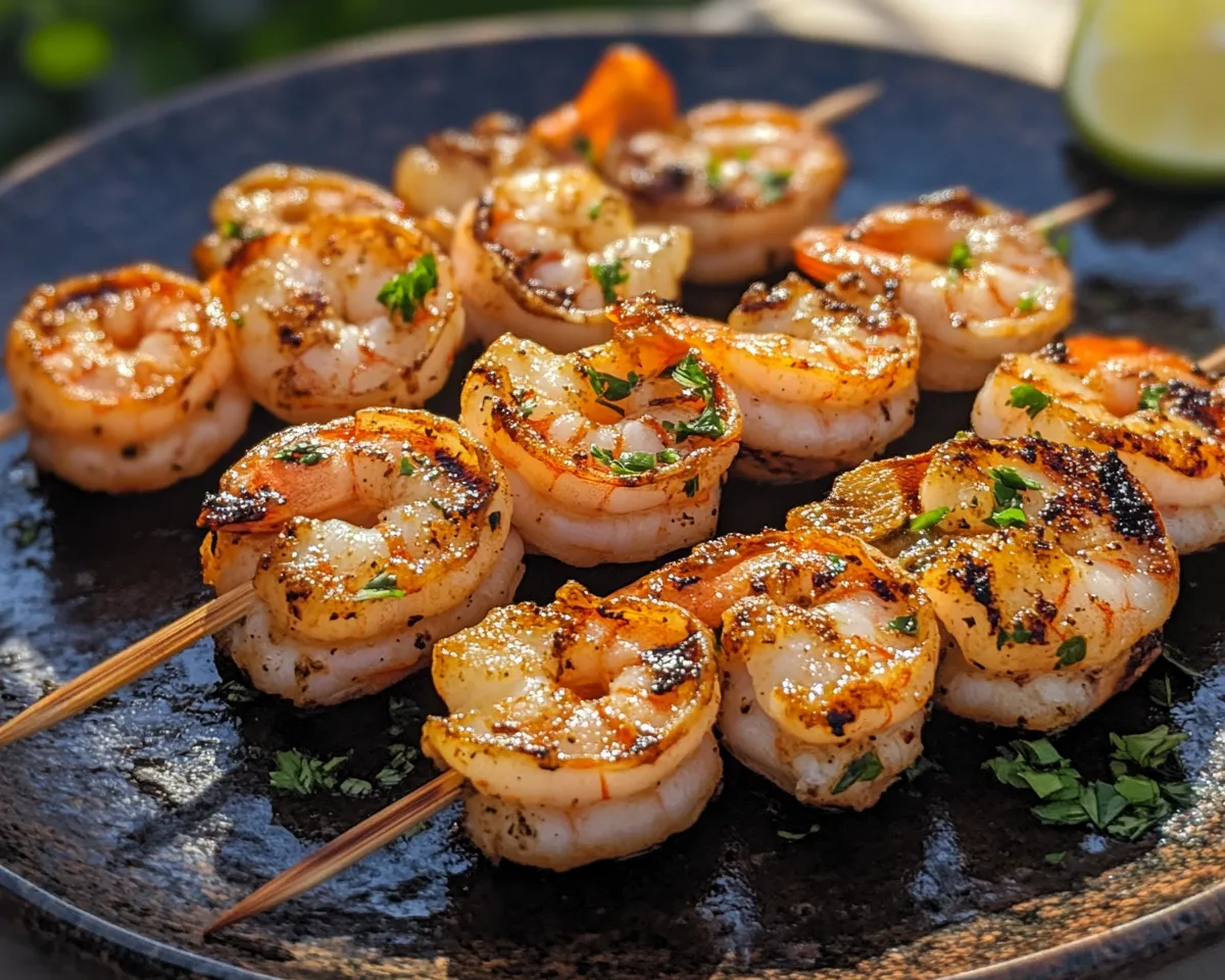 Summer Dinner Ideas: Grilled Shrimp Skewers in 10 Minutes