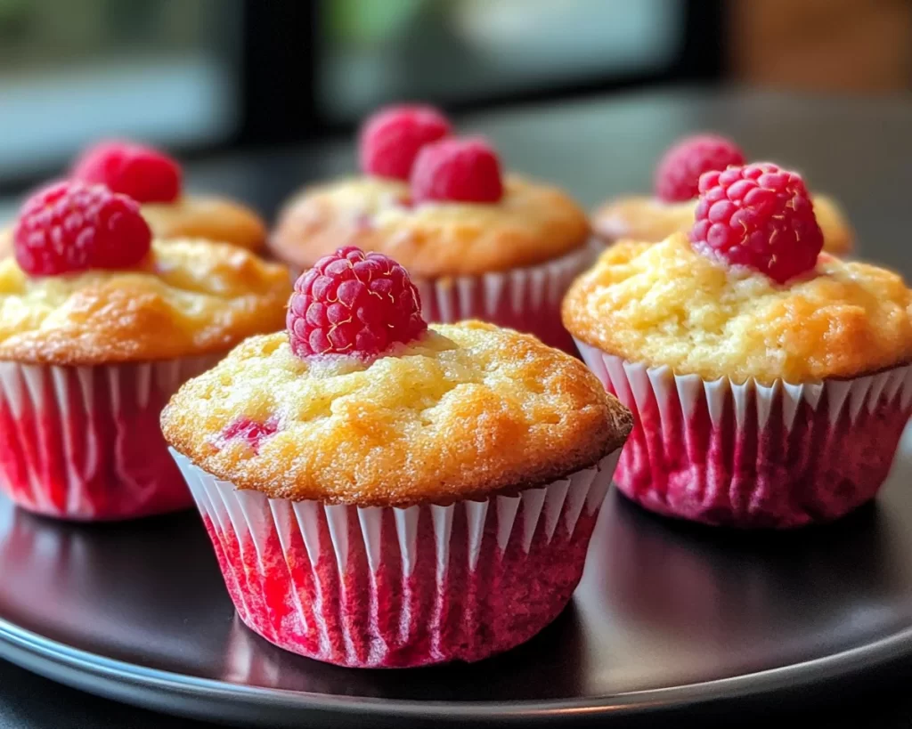 Spring Baking: Raspberry Yogurt Muffins in 5 Steps