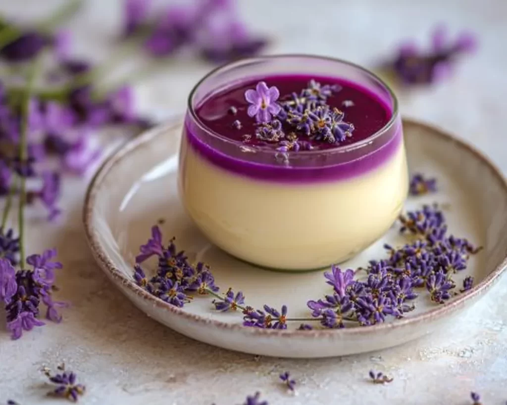 Spring Desserts: Honey Lavender Panna Cotta in 15 Minutes