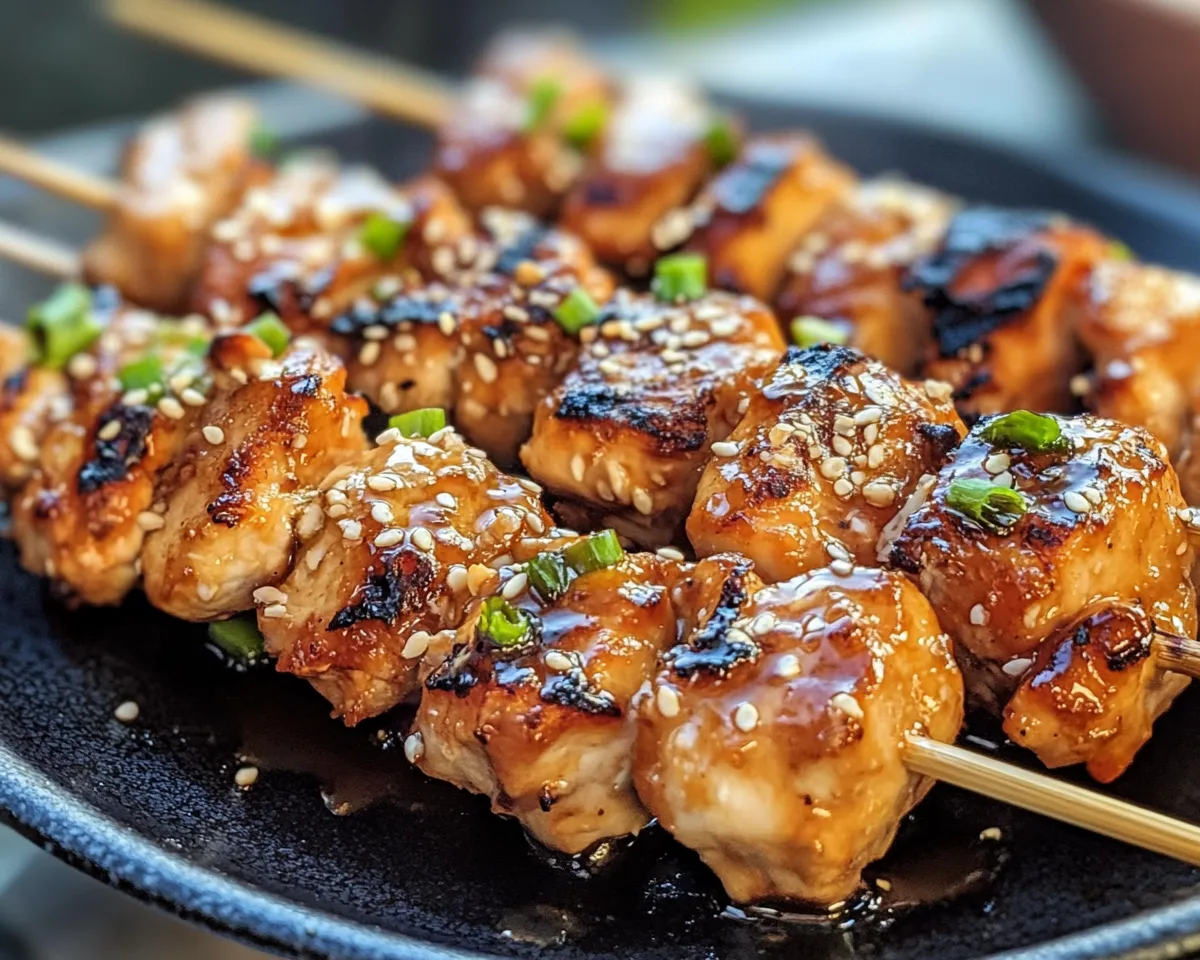 Summer Dinner Ideas: Teriyaki Chicken Skewers in 15 Minutes