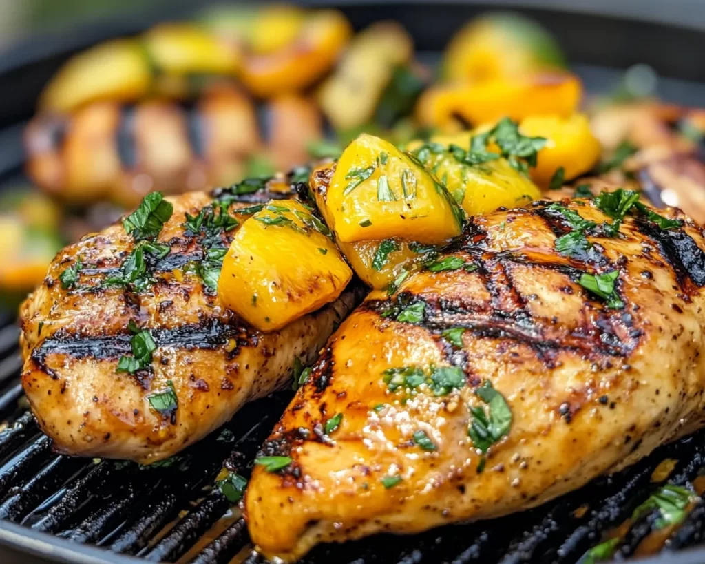 Summer Dinner Ideas: Mango Habanero Grilled Chicken in 25 Minutes