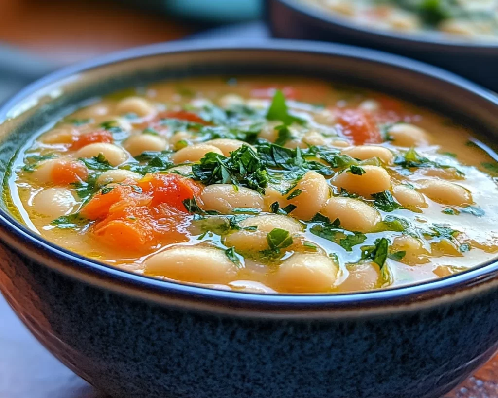 Healthy Easy Recipes: Creamy Tuscan White Bean Soup in 20 Minutes