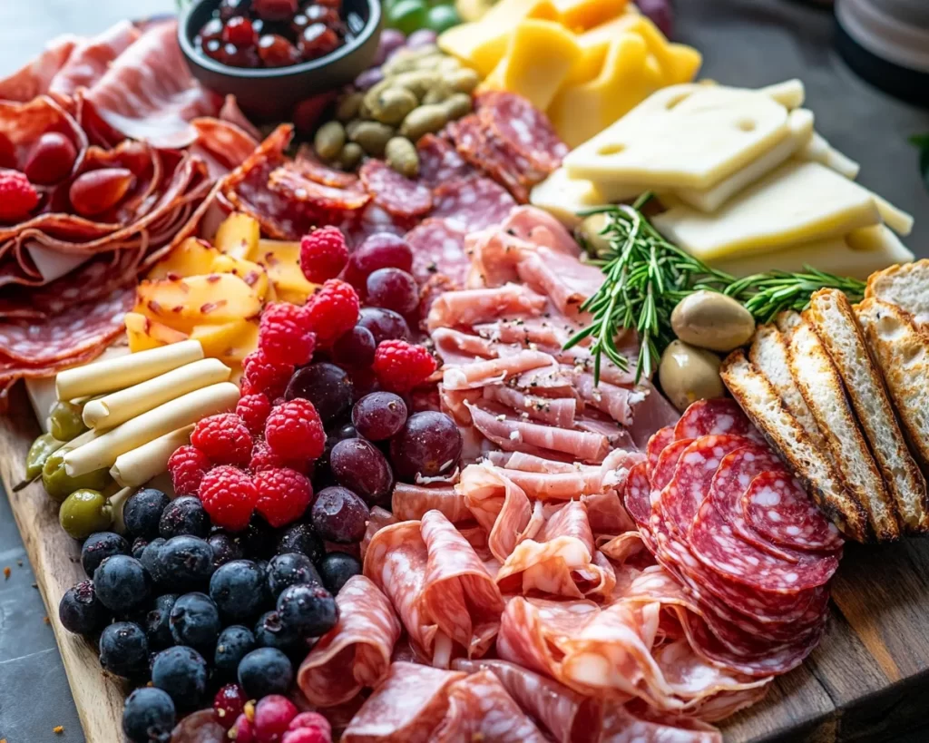 Spring Charcuterie Board Ideas with Mini Sandwiches in 5 Steps