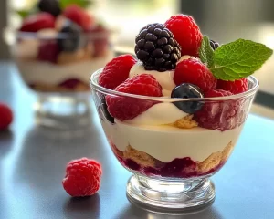 Spring Desserts: Berry Parfaits in 5 Ingredients