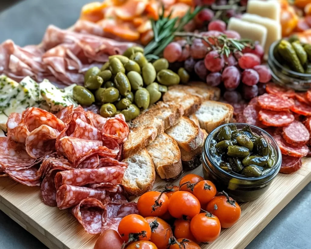 Spring Charcuterie Board Ideas with Mini Sandwich Bites in 5 Steps