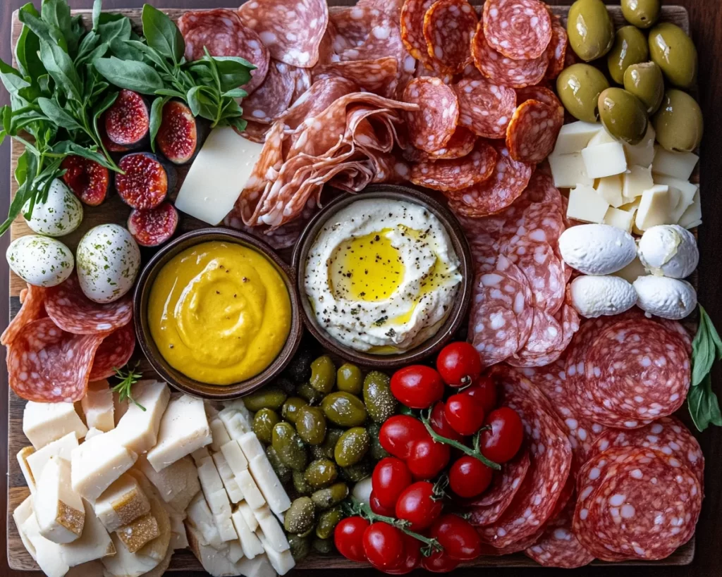Spring Charcuterie Board Ideas: Easter Brunch Board With Dips in 15 Minutes
