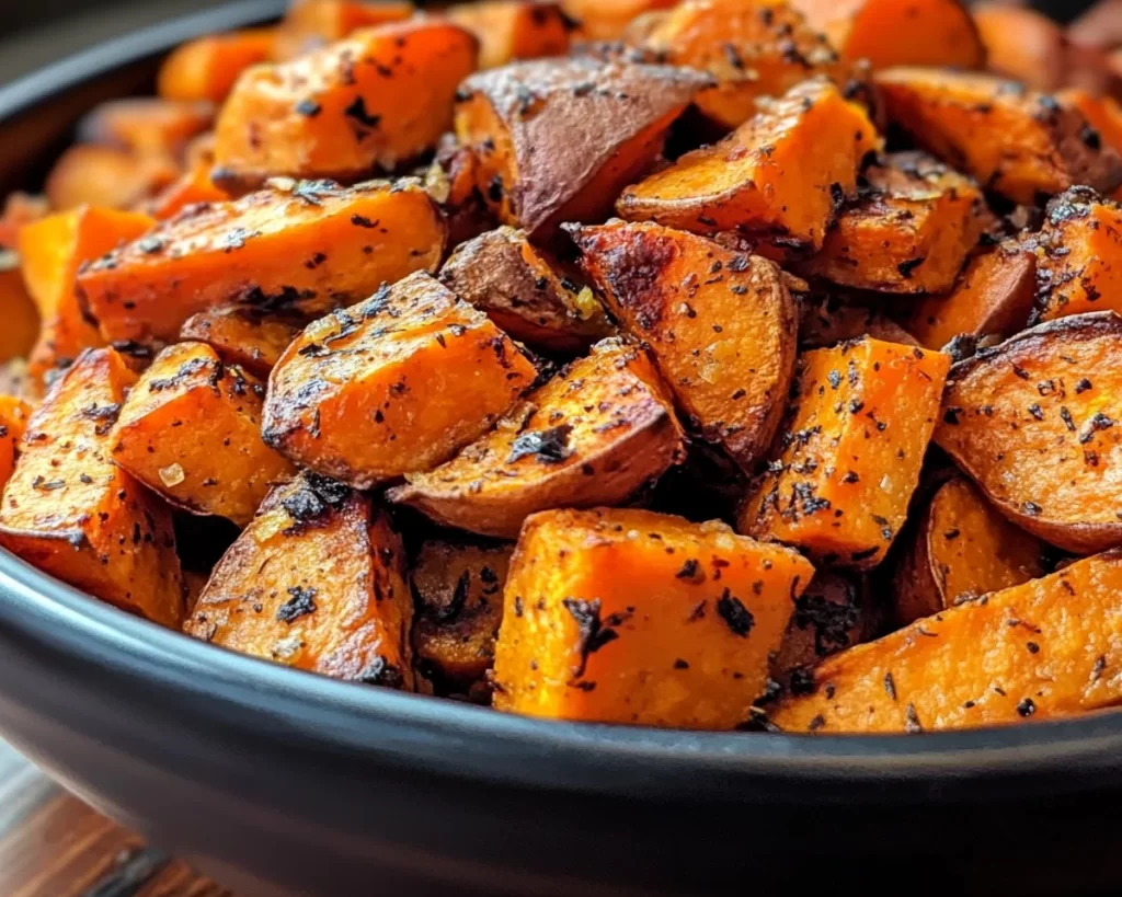 Crispy Roasted Sweet Potatoes