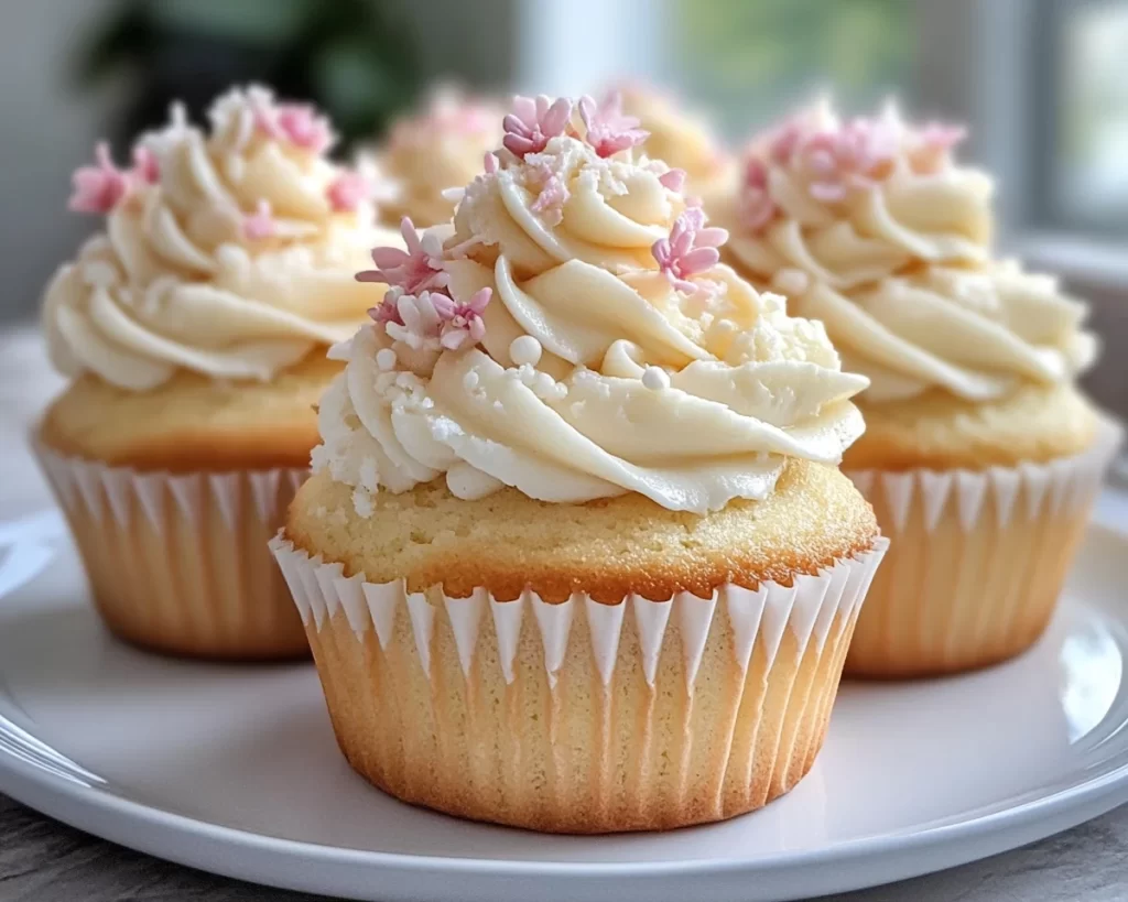 Spring Cupcakes: Coconut Cream Cupcakes in 7 Steps