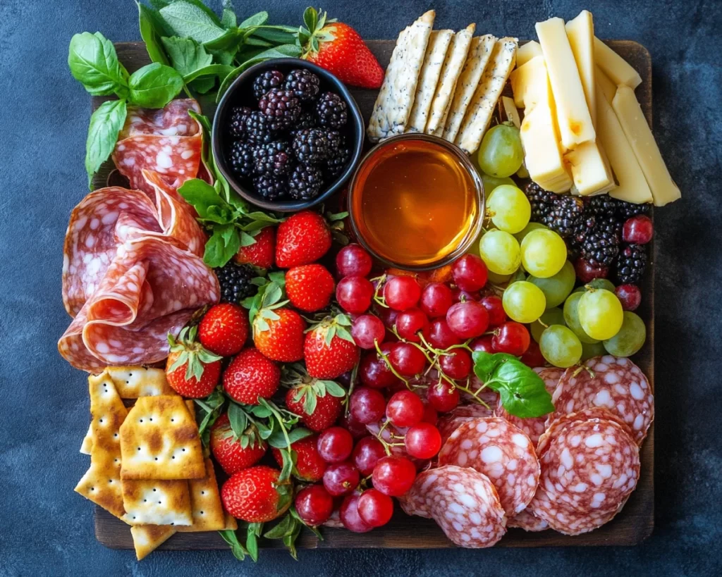 Spring Charcuterie Board Ideas with Fresh Berries & Honey in 5 Steps