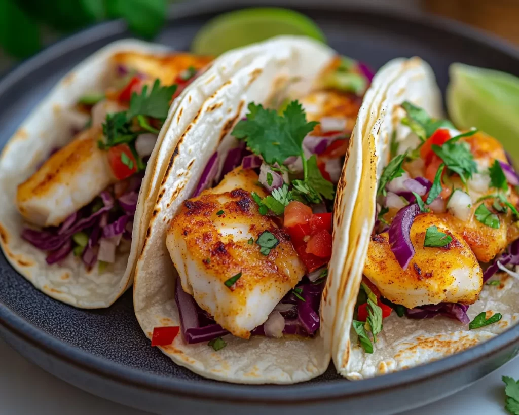 Summer Dinner Ideas: Honey Lime Fish Tacos in 20 Minutes