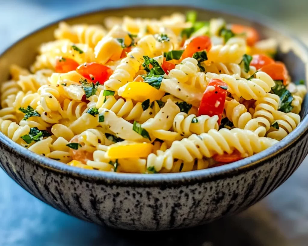 Summer Side Dishes: Easy Pasta Salad with Lemon Dressing